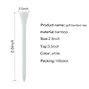 MYKUJA Professional Tee Bamboo Golf Tees, 2-3/4 in... #1