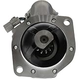 RAREELECTRICAL New 24V 11T Cw Starter Komatsu Motor Compatible Withgrader Gd405 Gd461 600-813-3350