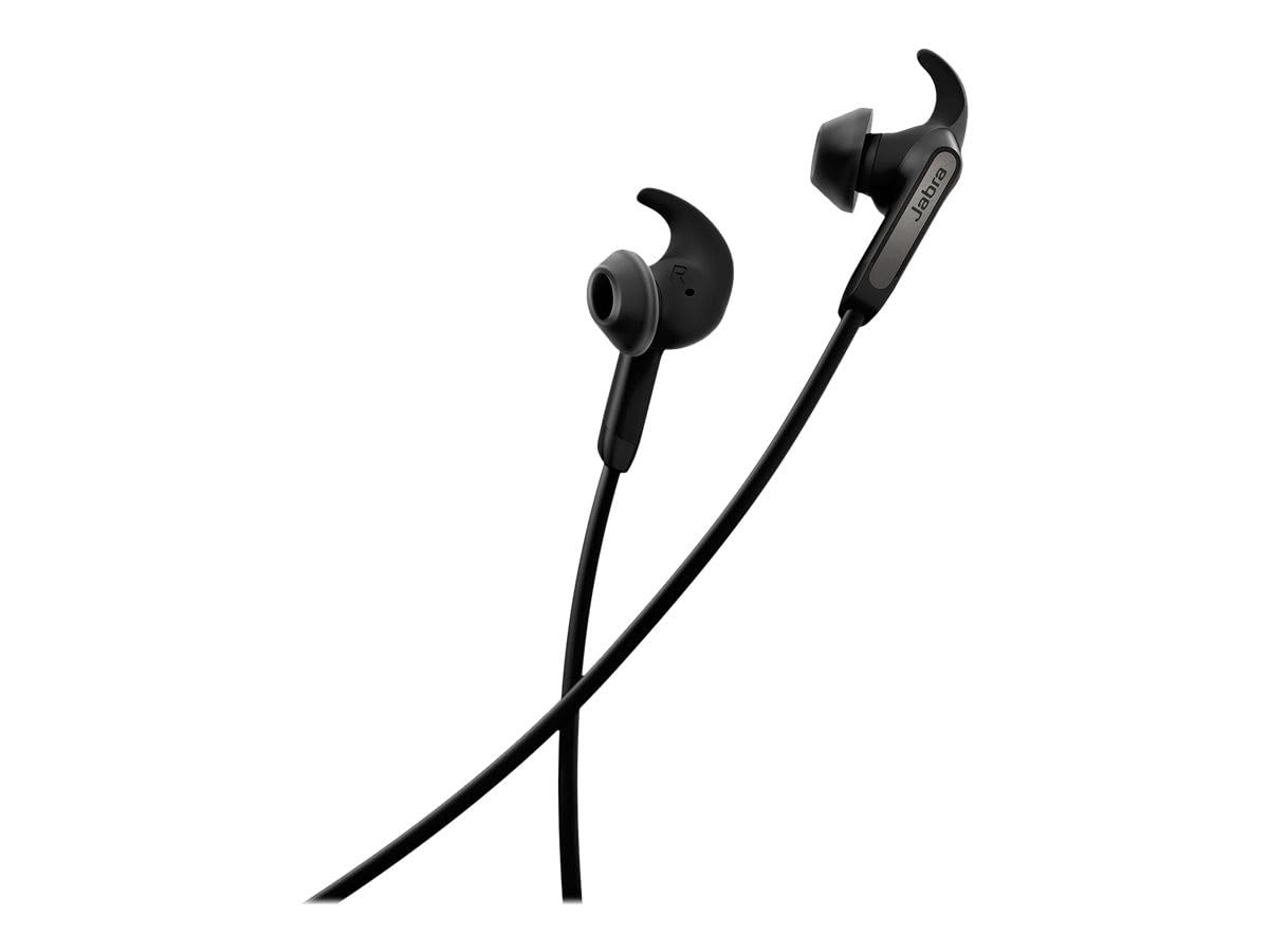 Jabra Elite 45e, Auriculares Bluetooth con Protección Impermeable para Llamadas Inalámbricas y Música, Negro Titanio
