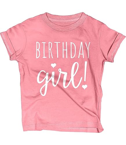 Image of Happy Birthday T-Shirt (Girls 1 to 12) Sassy Kids Party Tee - Sweet Baby /Toddler Outfit