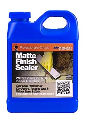 Miracle Sealants MFSQT6 Matte Finish Sealer, Quart Color & Gloss Enhancers