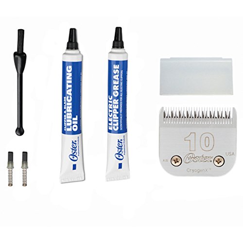 Oster Turbo A5 Single Speed Animal Grooming Clipper With Detachable Cryogen-X #10 Blade #TOP2