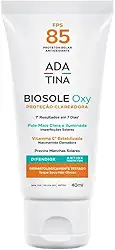 Protetor Solar 12HS Clareador 15 Tipos De Manchas Toque Seco Biosole Oxy FPS 85 Ada Tina