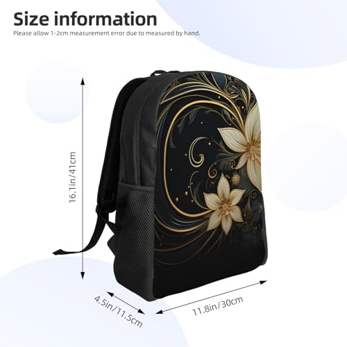 Mochila Unisex Impermeable para Senderismo Color Dorado miniatura 4