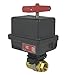 Gemini Valve 1-1/4 86-1-RT-6-630-120AC-EMK-5-630 86 Series Brass Ball Valve with 600 Series 120 AC Electric Actuator, 1-1/4"