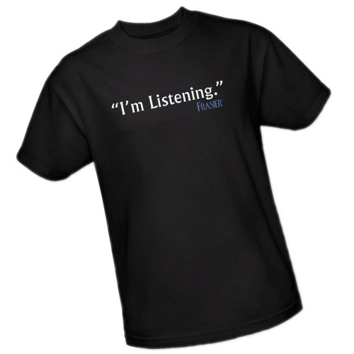TV Show Logo -- Frasier Adult T-Shirt, Small
