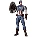 MAFEX No. 220 CAPTAIN AMERICA (Classic Suit) Total Height Approx. 6.3 inches (160 mm), Non-scale, Painted Action Figure