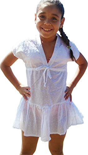 Saída De Praia e Vestido Infantil Japonesa Com Regulagem De Largura Busto (G)