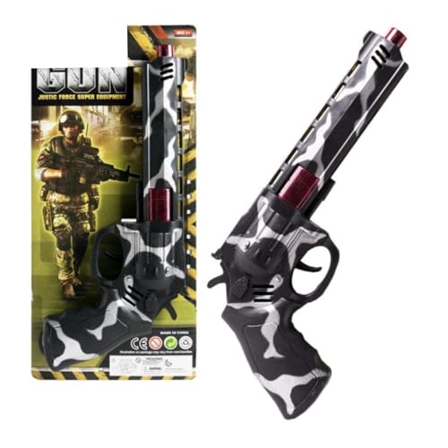 Pistola de Juguete Realista con Sonido Real y Luces - Pistola de Juguete para Niños - Francotirador de Elite - Armas de Juguete