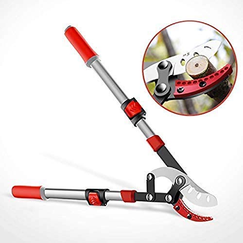 Cesoie da potatura, cesoie per siepi per Rami di Alberi Attrezzo da Giardinaggio di qualità Taglio Facile Leggero Allungabile rapido Potatore da Giardino 72-99 CM
