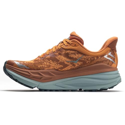 HOKA HOKA Men's Walking Shoe Trainers, Amber Haze Amber Brown, 11 US