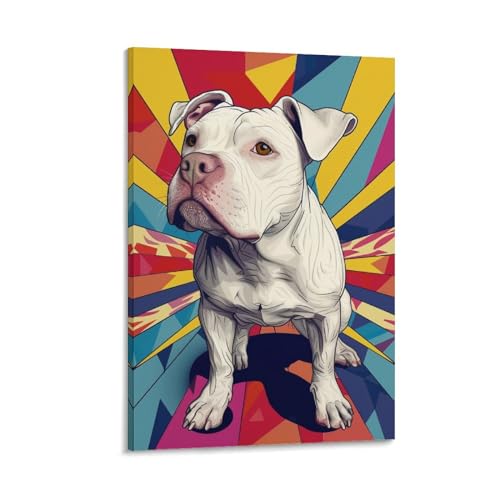 Décoration murale chien image sur toile moderne pour sublimer votre chambre