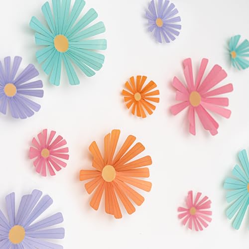 Cheerland-Bunny-Wall-Decal-Rabbit-Chicks-Pastel-Florals-Flower-3D-Wall-Decor-for-Happy-Easter-Garden-Party-Removable-Decorations-Supplies-16-PCS Cheerland Bunny Wall Decal Rabbit Chicks Pastel Florals Flower 3D Wall Decor for Happy Easter Garden Party Removable Decorations Supplies 16 PCS