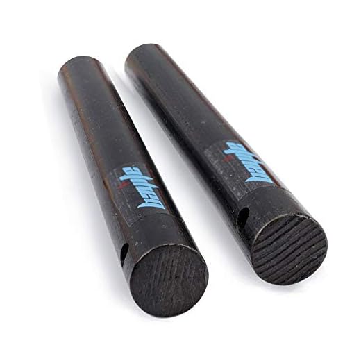 bayite Ferro Rods 1/2" X 5'' XL Survival Fire Starter Drilled Flint Steel Ferrocerium Rod with Toggle Hole for Paracord(Pack of 2)