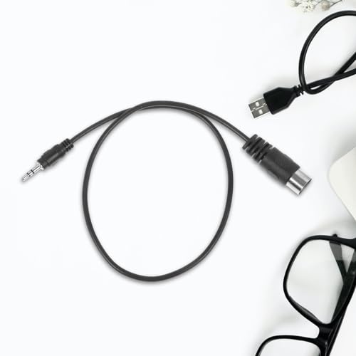 Cable adaptador estéreo Jack 3.5mm para audio miniatura 3