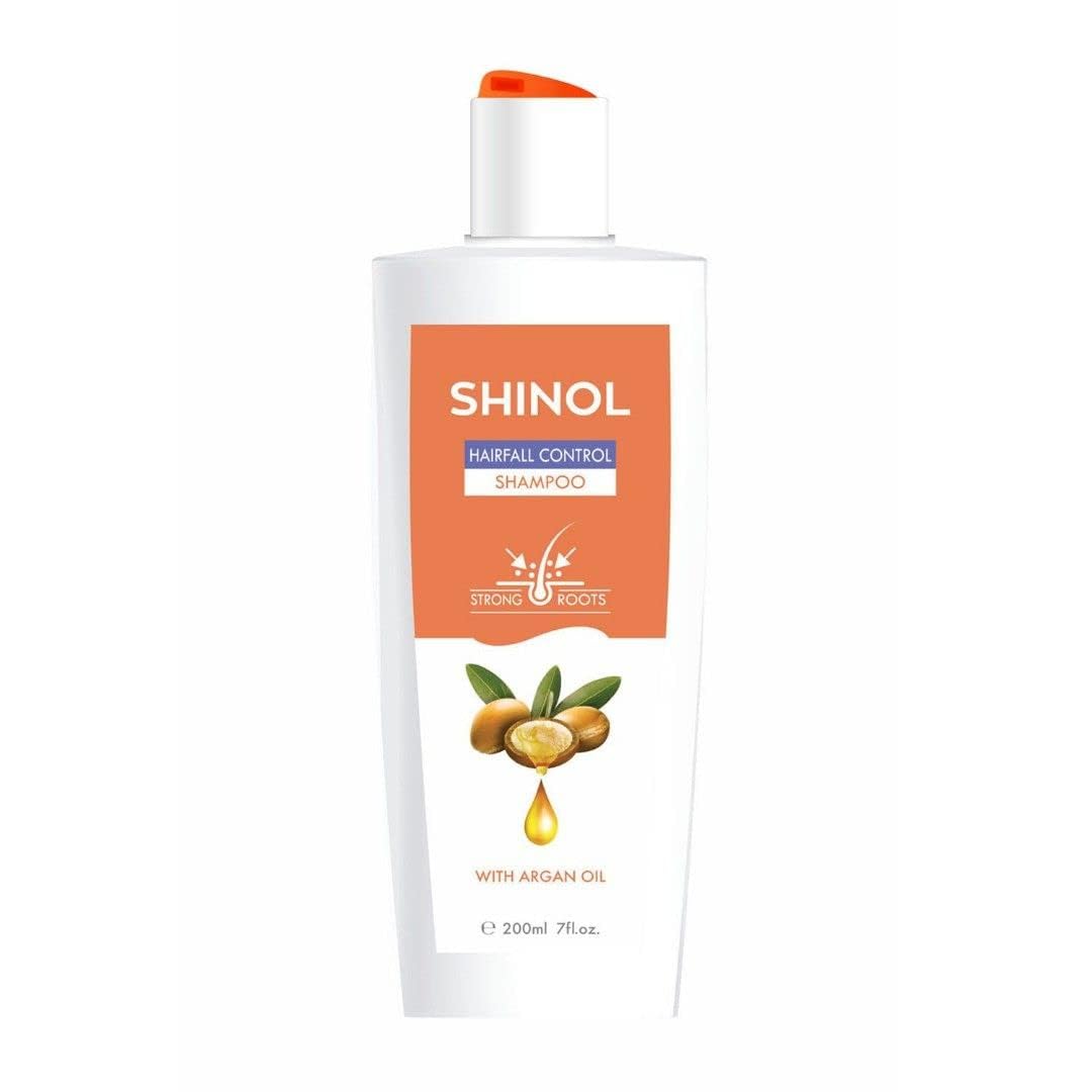 SHINOL Hair Fall Control Shampoo with Argan Oil | Strong Roots Formula | Dermatologically Tested | Nourishes Hair & Reduces Hair Fall | Suitable for Men & Women | 200ml (Pack of 1)-image-23