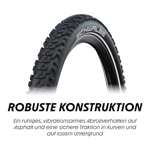 Schwalbe Cop.Sw 29X2.25 (57-622) Smart Sam Add HS624 Rig, Pneumatico Unisex-Adult, Nero - 5