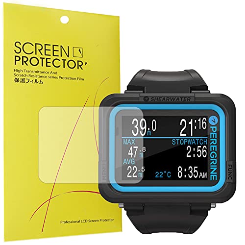 Protector de pantalla para Shearwater Peregrine de buceo HD flexible y sin burbujas
