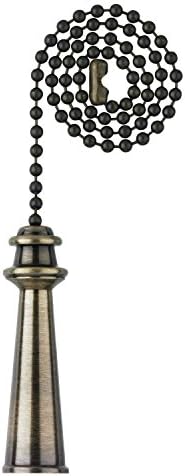 Westinghouse Lighting 7710800 Lighting Antique Brass Trophy Pull Chain