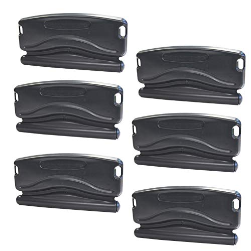 Linxor - Lot de 6 flotteurs d'hivernage noirs 50 cm lestés pour piscine