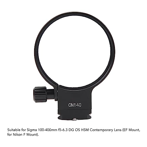 Anillo de asiento de trípode de lente para montaje estable en rótula de bola con CNC 4