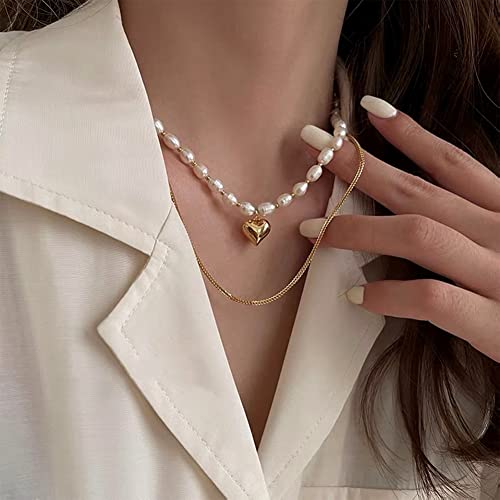 Image of Beadthoven 120pcs Natural Oval Freshwater Pearl Beads Rice Shape Large Hole 1.8mm Large Hole for Leather Cord Jewelry Making DIY Crafts 7-10 (Assorted)