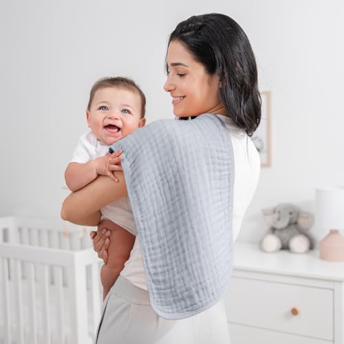 image for Comfy Cubs Muslin Burp Cloths 20