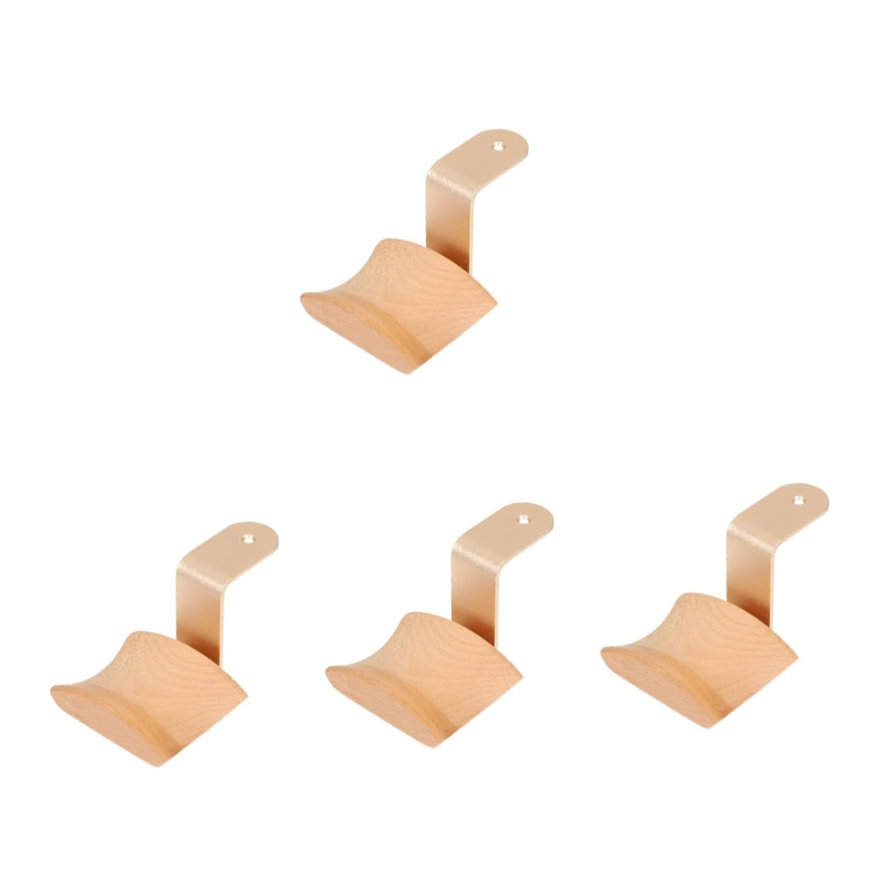 IMIKEYA 4piezas Soporte Para Auriculares De Natural Diseño Moderno Soporte Colgante Para Auriculares Organizador De Escritorio Para Hogar y Oficina