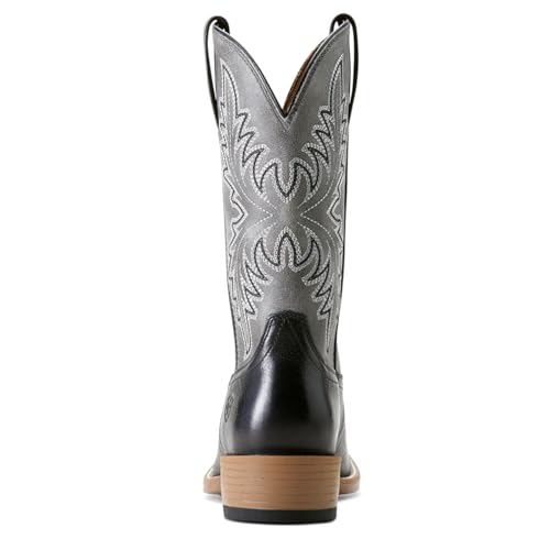Ariat Men`s Renegade Black Night 12In Titanium Top Cowboy Boot4