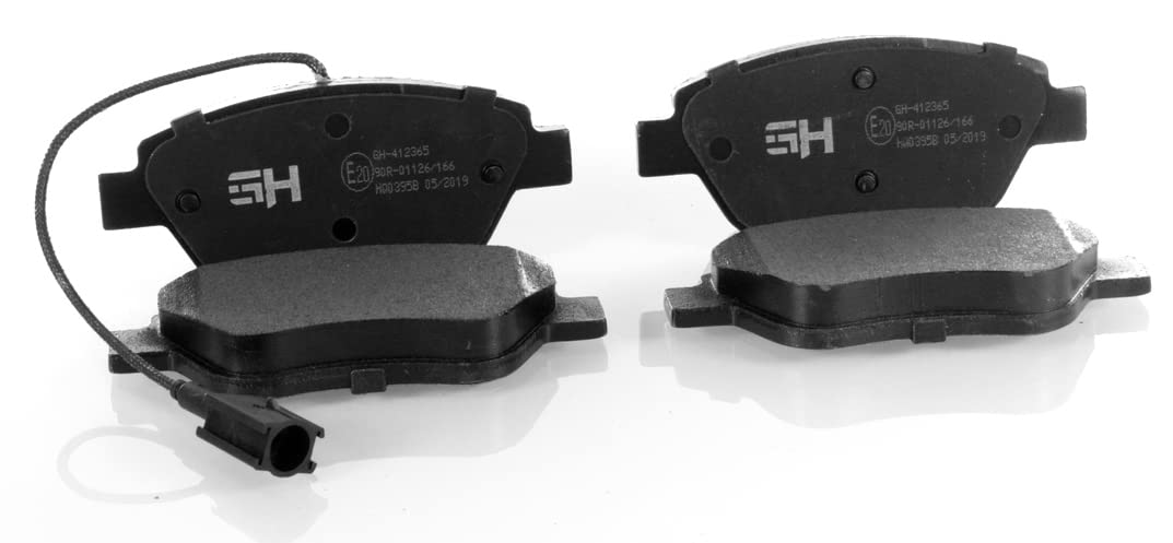 GH Pastiglie Freno Anteriori - Modello GH-413754 - Compatibili Con Sistema Bosch