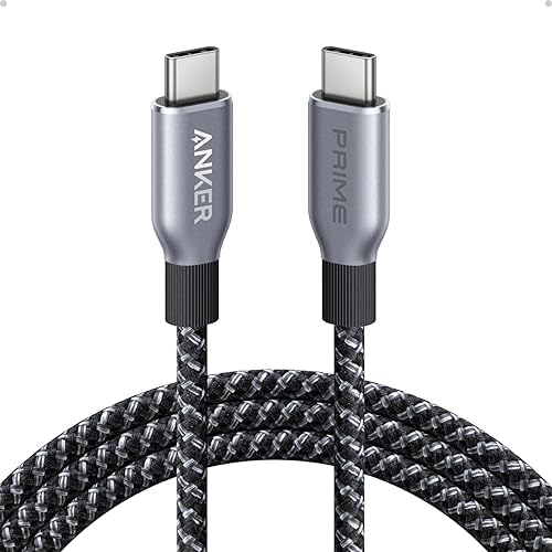 Anker Prime USB C to USB C Cable, 240W Fast Charging Cord, Upcycl...