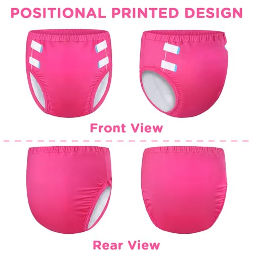 Image of Littleforbig Soft Silky Underwear Comfortable Washable Reusable Primary Comfort Cloth Adult Training Pants