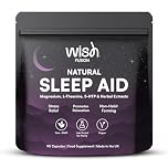 Magnesium for Relaxation & Sleep Support with L-Theanine & Herbal Extracts for Stress Relief, Restful Sleep Aid & Better Morning Energy, Non-Habit Forming, 90 Vegan Capsules