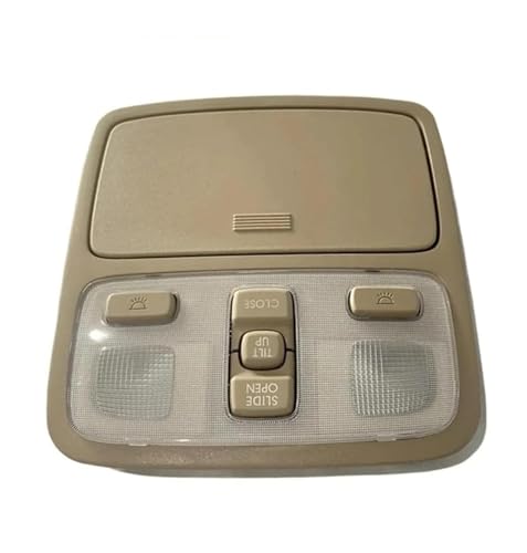 Consola superior beige para Hyundai Tucson con interruptor de techo solar averiado 2