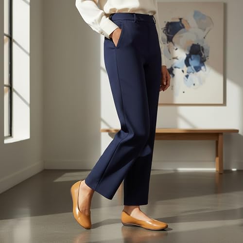 Image of Women's Genuine Leather Comfort Slip on Ballet Flats