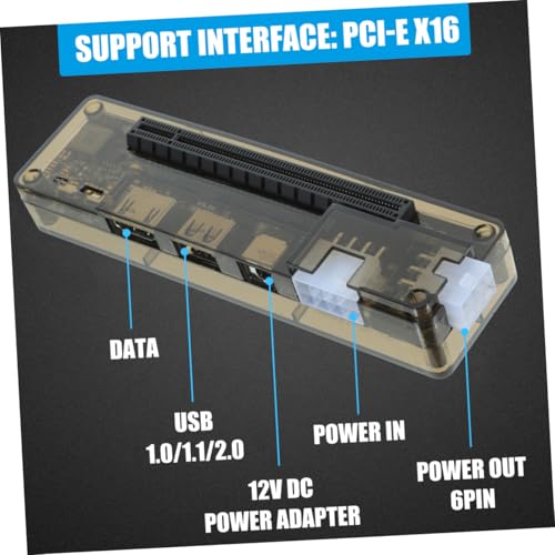 Station accueil carte graphique Mipcase support d'extension sans installation - 3