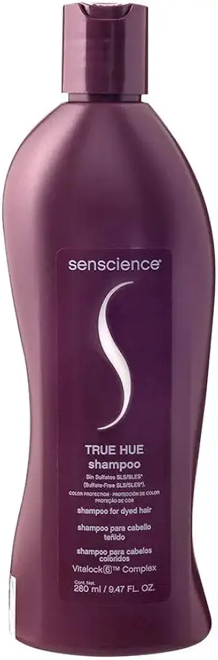 True Hue Shampoo, Senscience 280ml - NOVA EMBALAGEM, vermelho