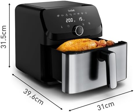 Dimensjonijiet tat-Tefal Easy Fry Mega Digital Air Fryer