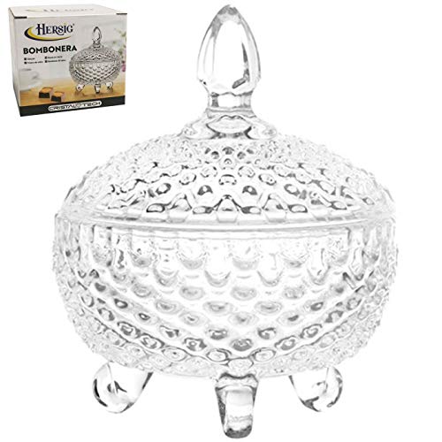 Acan Bombonera de Cristal 12 x 9.5 cm