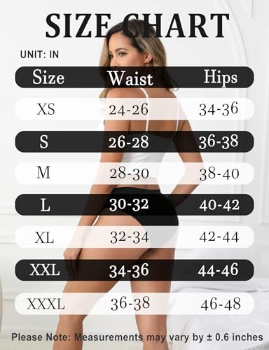 Image of Women's Seamless Underwear Stretch Bikini Panties No Show Invisible Hipster XS to 3XL 6 Pack