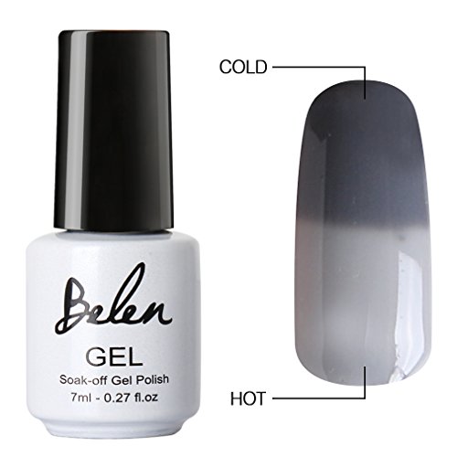 Belen Chameleon Thermal Colour Changing Gel Polish Soak Off Nail Art Varnish 5039