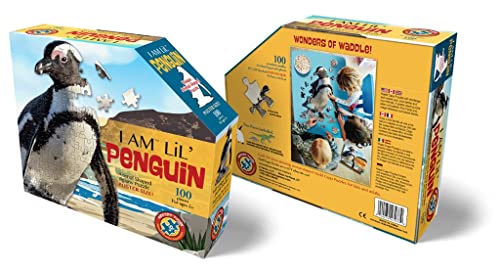 Madd Capp- Shape Junior Pinguino Puzzle Contorno