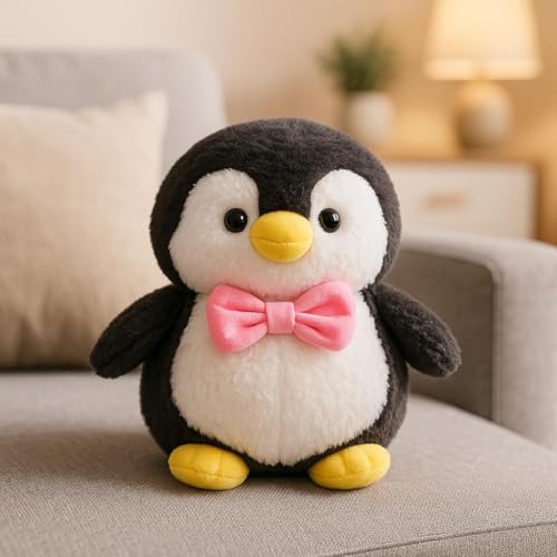 Image of SCOOBA Bow Penguin Soft Toy 25 cm (Bow Penguin)