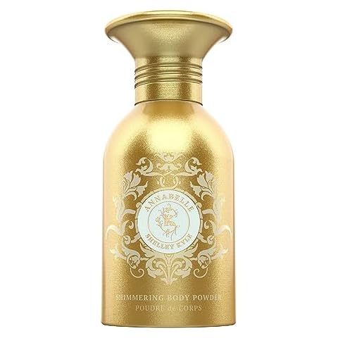Shelley Kyle Annabelle Talc Free Shimmer Powder, Body Powder, Dusting Powder, Leaves Skin Soft, Dry, Smooth, and Shimmering, 48g Cover
