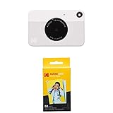 SCHNELL EINFACH UND PRAKTISCH – Vergiss Computer. Vergiss umständliche Drucker. Einfach Zielen und Auslösen. Die Kamera ist so schnell, dass du schon ein neues Foto schießen kannst, während die Kamera noch druckt. Sie verfügt außerdem über einen Lichtsensor, der bei dunklen Motiven automatisch das Blitzlicht aktiviert. Ganz ohne Computer.