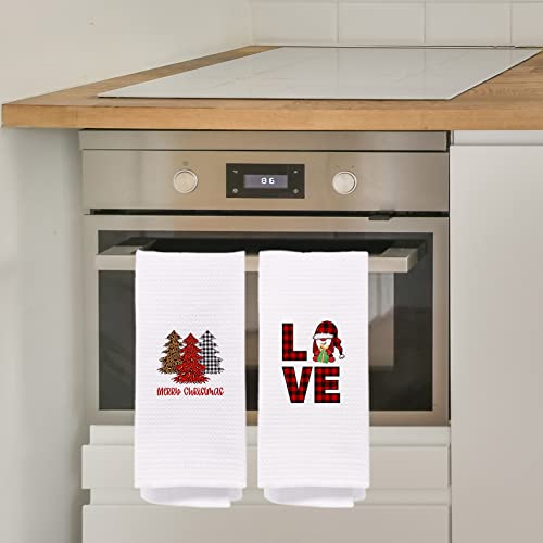 Merry-Christmas-Santa-Gnomes-Christmas-Trees-Snowflake-Kitchen-Towels-and-Dishcloths-Sets-24×16-Inch-Set-of-4Christmas-Decor-Decorative-Dish-Hand-Tea-Bath-Towels-for-Kitchen-Bathroom Merry Christmas Santa Gnomes Christmas Trees Snowflake Kitchen Towels and Dishcloths Sets 24×16 Inch Set of 4Christmas Decor Decorative Dish Hand Tea Bath Towels for Kitchen Bathroom