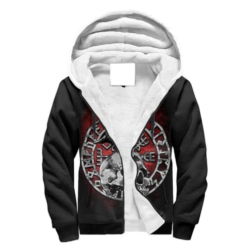 Veste d'hiver avec capuche Viking homme : stop au froid avec le Sherpa