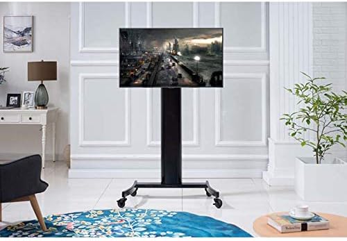 Soporte de TV de madera curva para pantalla de 40 a 70 pulgadas, negro miniatura 6