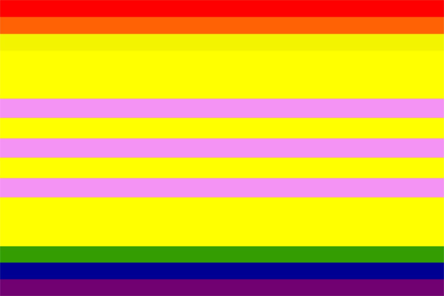 Drapeau South Vietnam Bisexual pour décorer votre balcon et défiler fièrement