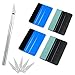 Produktbild ZWOOS Folieren Werkzeug Rakel Set hochwertiges Folierungs-Werkzeug-Set mit Präzisionsmesser und Folienrakel Mini Soft Wrapping Tint Squeegee, 30 Grad Handwerksmesser mit Sicherheitskappe